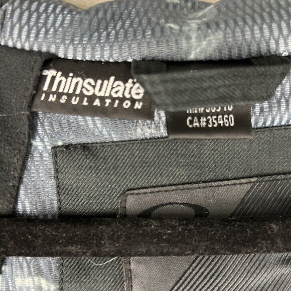 Women's Oakley Ski Snowboard Winter Jacket Size Medium Black Thinsulate - Picture 8 of 14